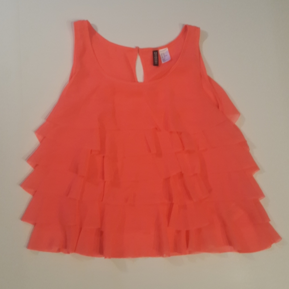 Divided H & M layered shirt. Size US 12